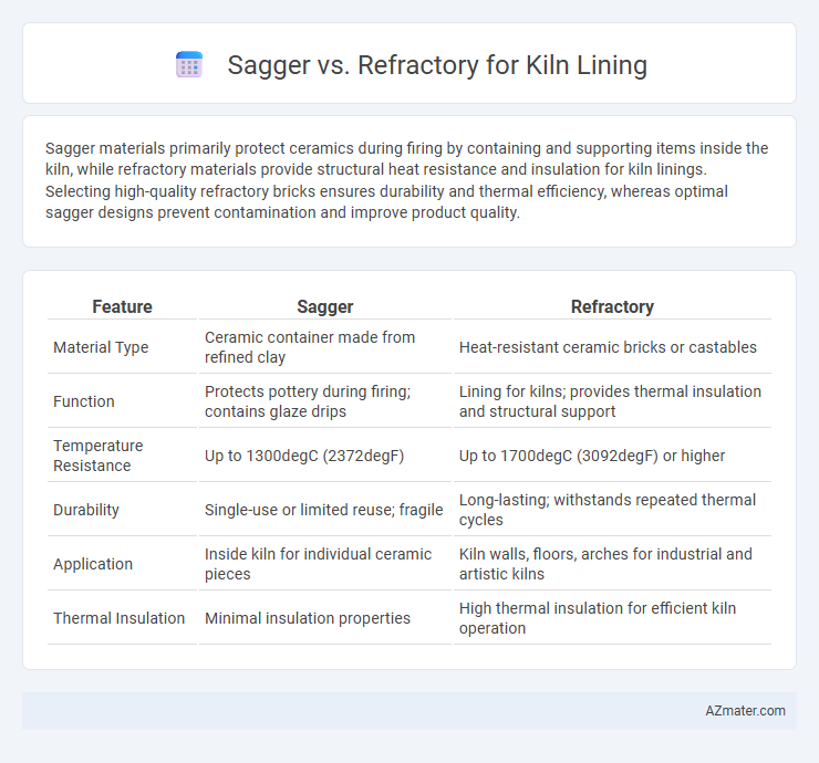Sagger vs. Refractory for Kiln Lining - What is The Difference?