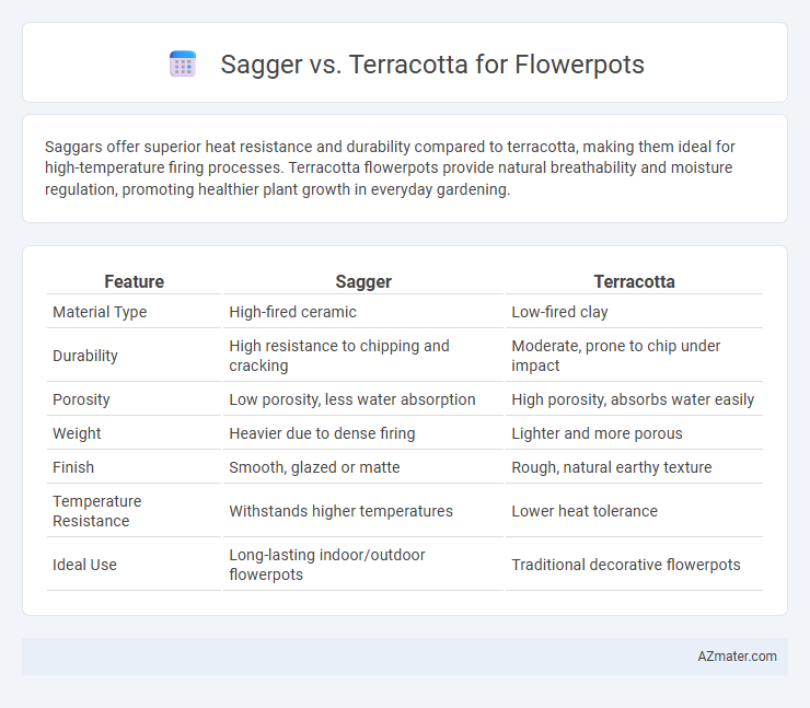 Sagger vs. Terracotta for Flowerpots - What is The Difference?