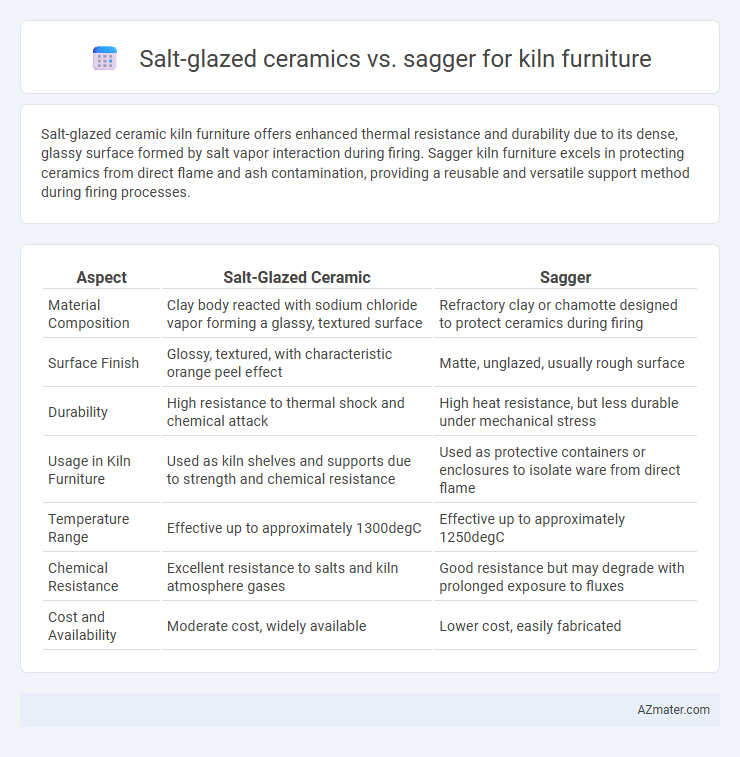 Salt-glazed ceramics vs. sagger for kiln furniture - What is The Difference?