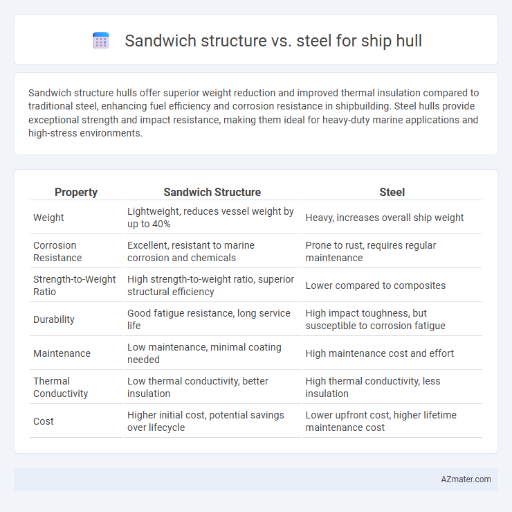 Sandwich structure vs. steel for ship hull - What is The Difference?