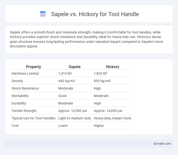 Sapele vs. Hickory for Tool Handle - What is The Difference?