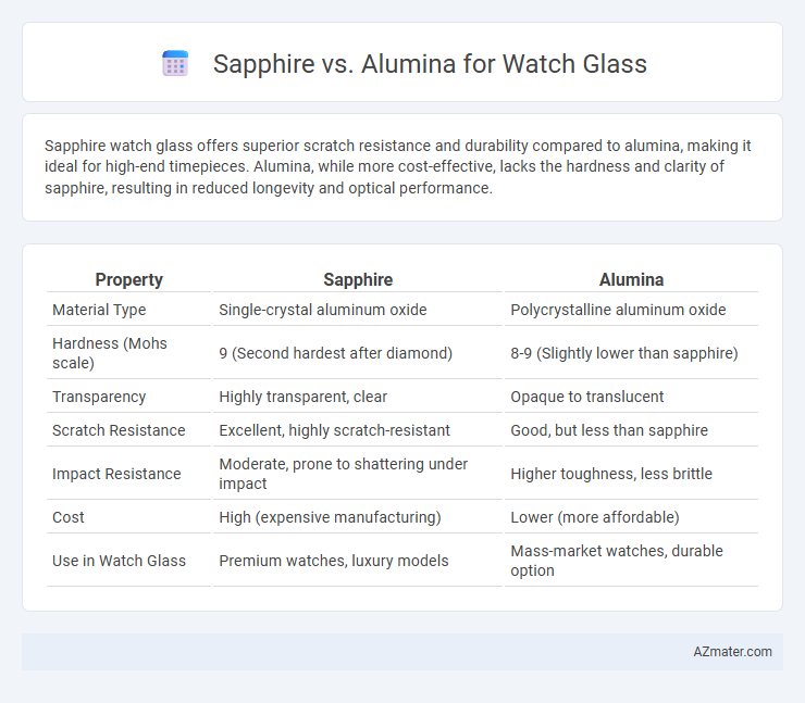Sapphire vs. Alumina for Watch Glass - What is The Difference?