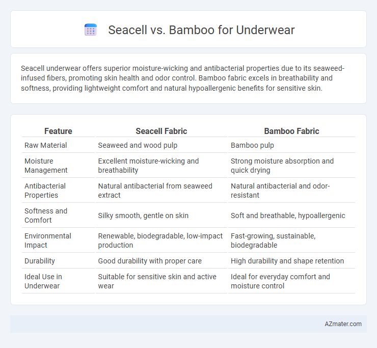 Seacell vs. Bamboo for Underwear - What is The Difference?