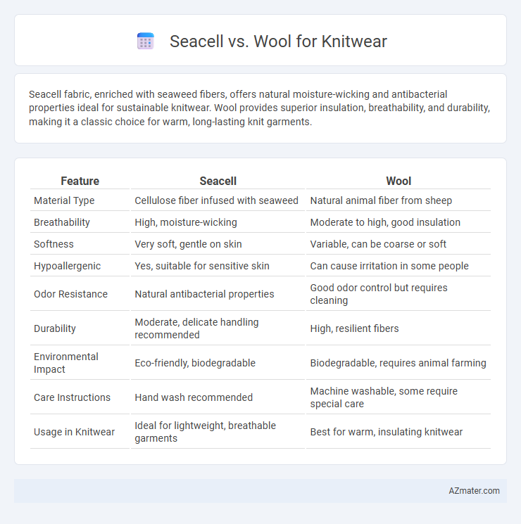 Seacell vs. Wool for Knitwear - What is The Difference?
