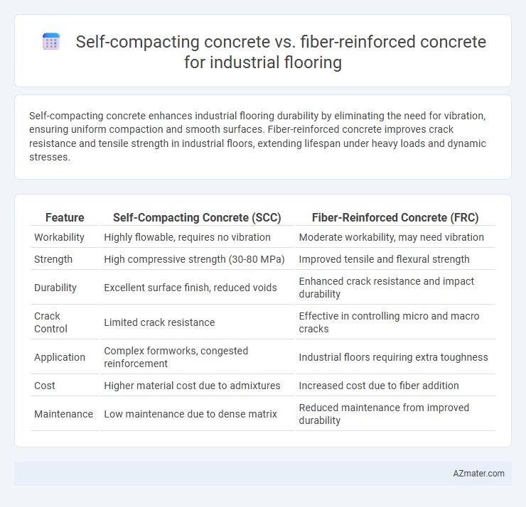 Self-compacting concrete vs. fiber-reinforced concrete for industrial flooring - What is The Difference?