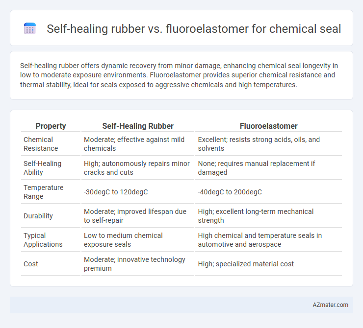 Self-healing rubber vs. fluoroelastomer for chemical seal - What is The Difference?