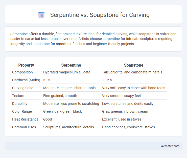 Serpentine vs. Soapstone for Carving - What is The Difference?