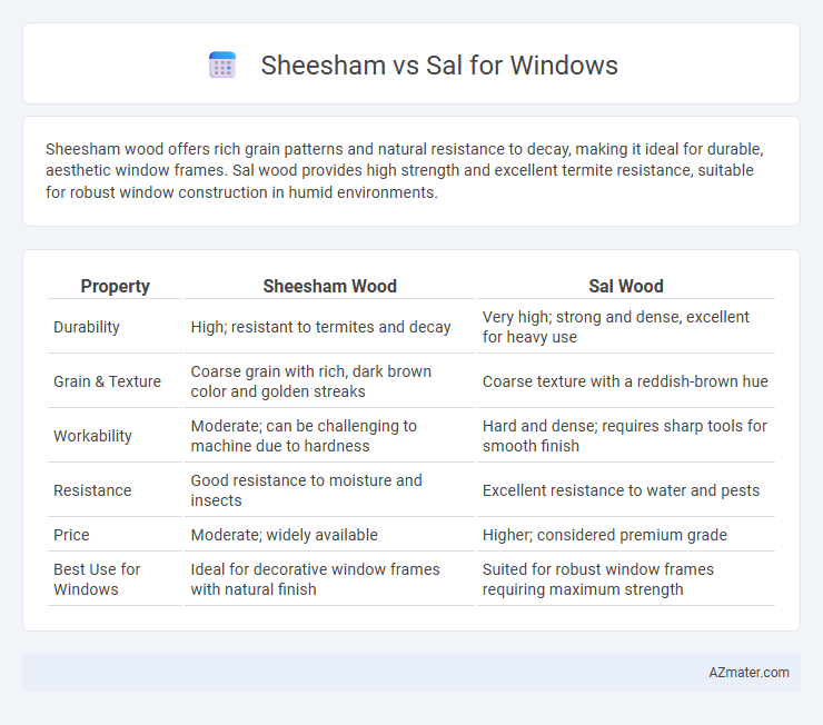 Sheesham vs Sal for Windows - What is The Difference?