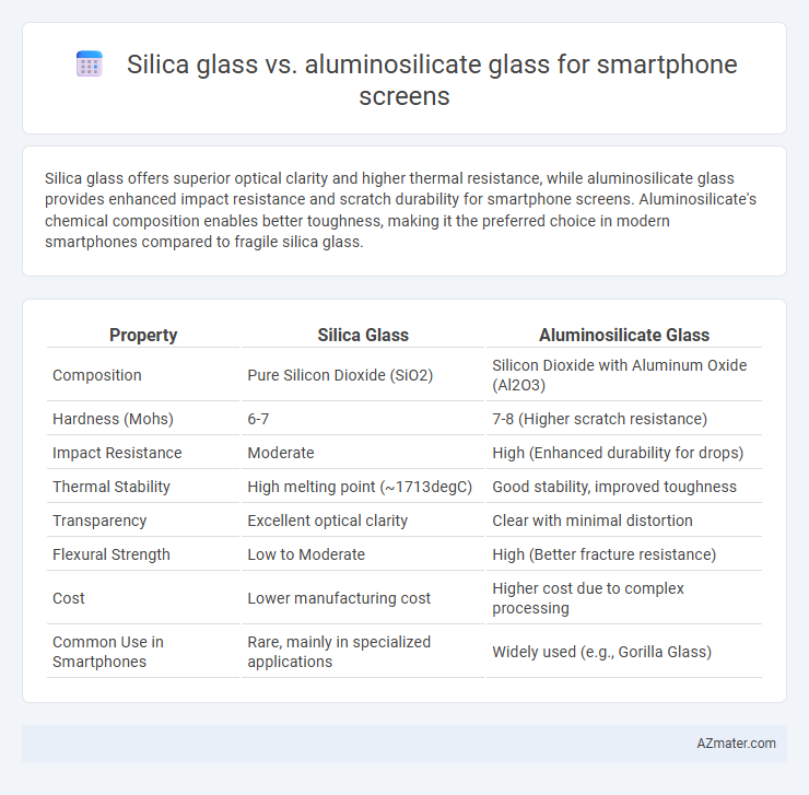 Silica glass vs. aluminosilicate glass for smartphone screens - What is The Difference?