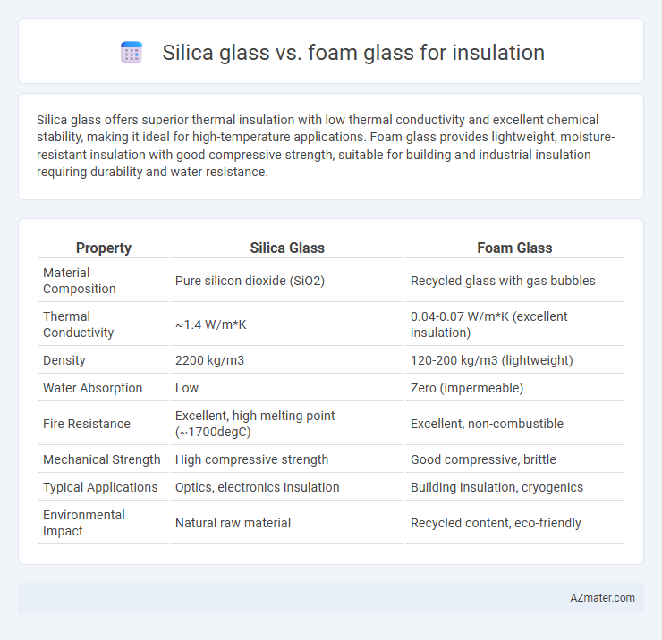 Silica glass vs. foam glass for insulation - What is The Difference?