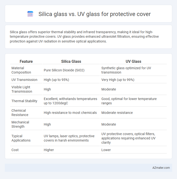 Silica glass vs. UV glass for protective cover - What is The Difference?