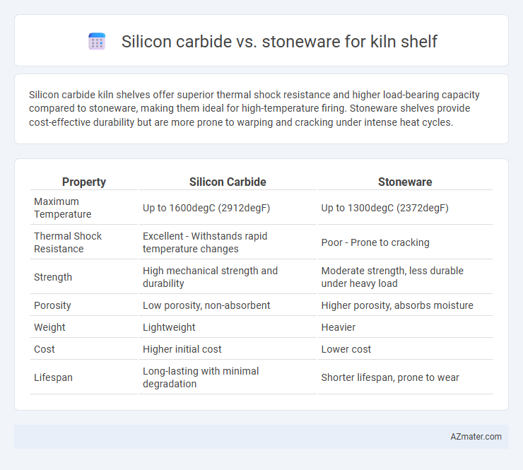 Silicon carbide vs. stoneware for kiln shelf - What is The Difference?