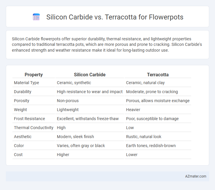 Silicon Carbide vs. Terracotta for Flowerpots - What is The Difference?
