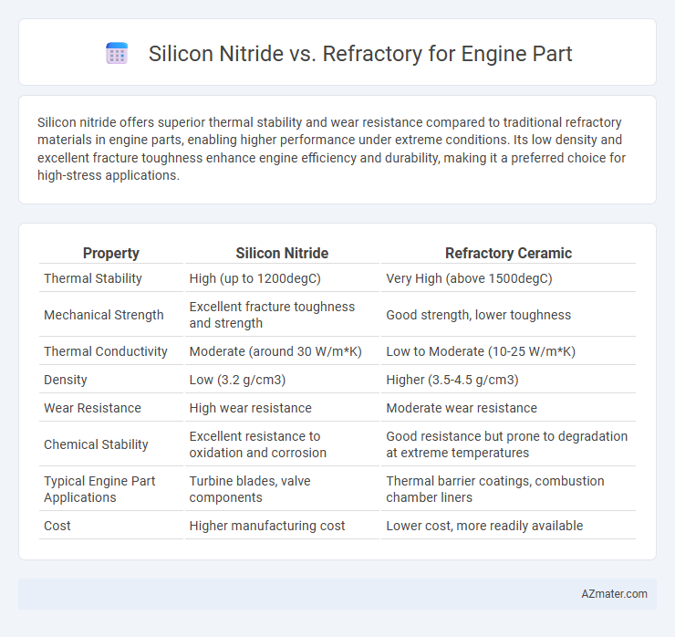 Silicon Nitride vs. Refractory for Engine Part - What is The Difference?