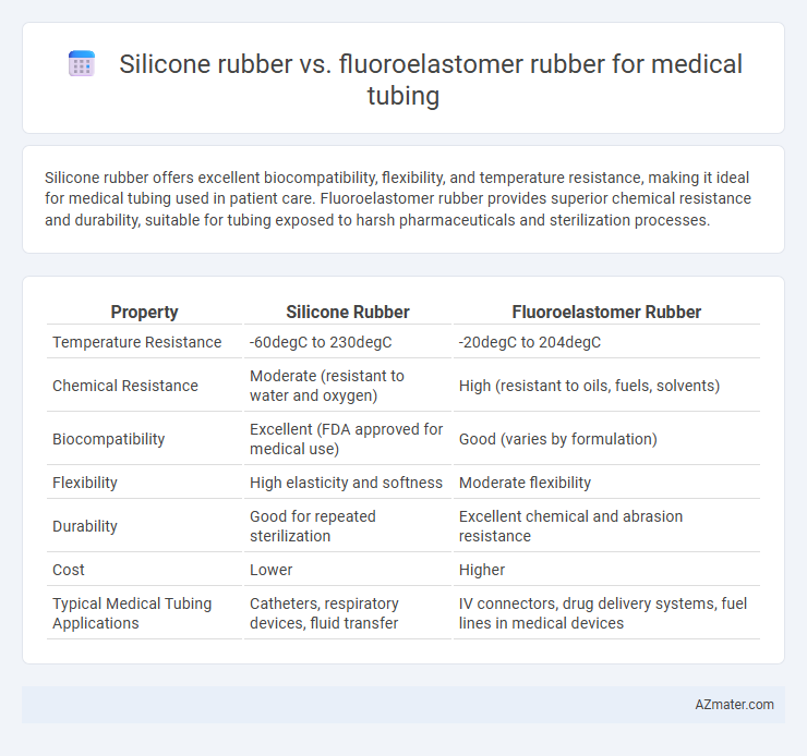 Silicone rubber vs. fluoroelastomer rubber for medical tubing - What is The Difference?