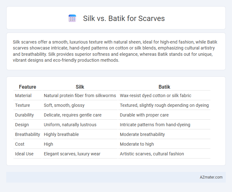 Silk vs. Batik for Scarves - What is The Difference?