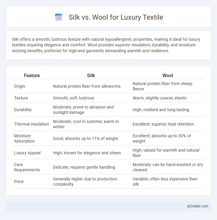 Silk vs. Wool for Luxury Textile - What is The Difference?