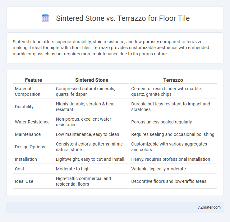 Sintered Stone vs. Terrazzo for Floor Tile - What is The Difference?