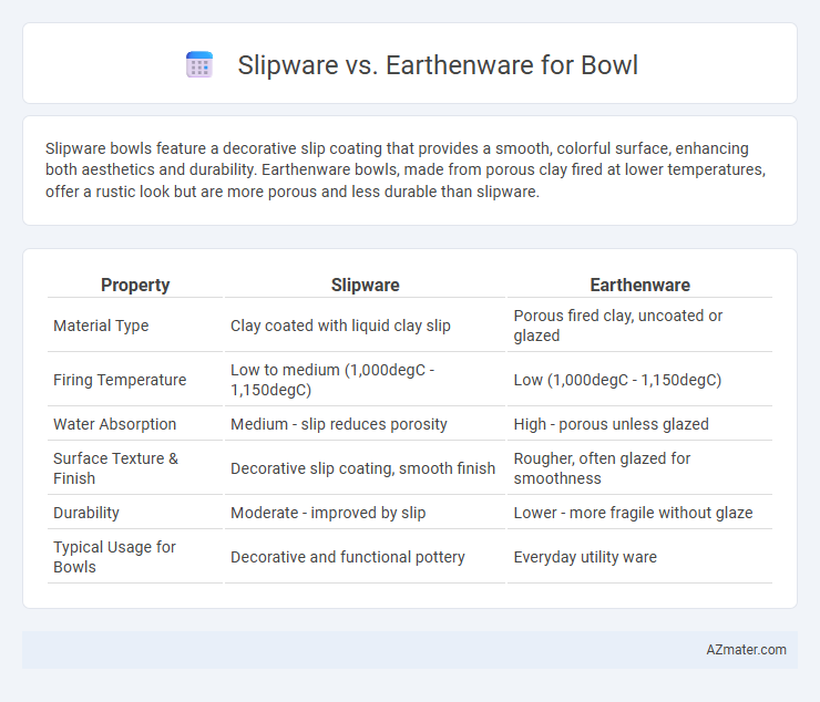 Slipware vs. Earthenware for Bowl - What is The Difference?