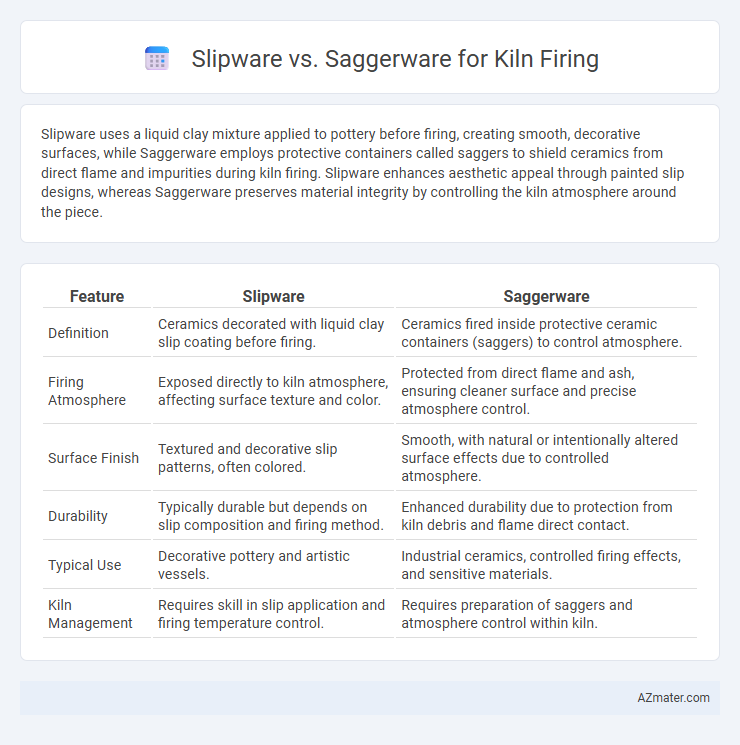 Slipware vs. Saggerware for Kiln Firing - What is The Difference?