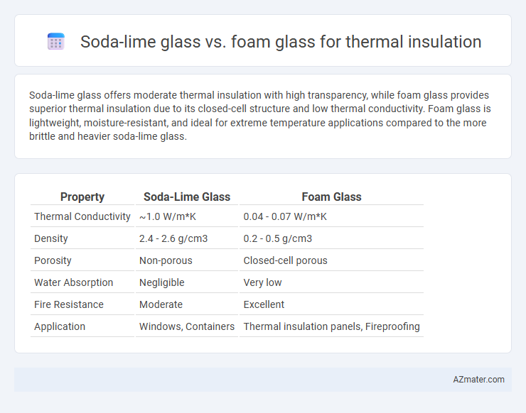 Soda-lime glass vs. foam glass for thermal insulation - What is The Difference?