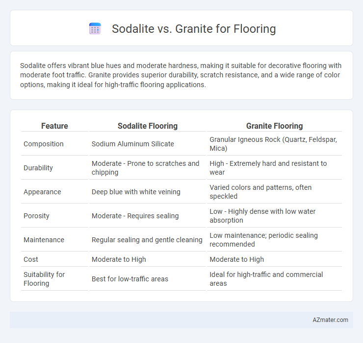 Sodalite vs. Granite for Flooring - What is The Difference?