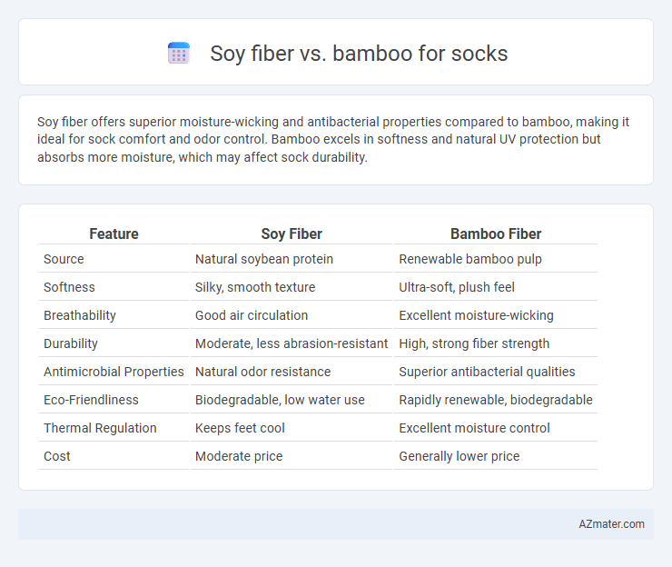 Soy fiber vs. bamboo for socks - What is The Difference?