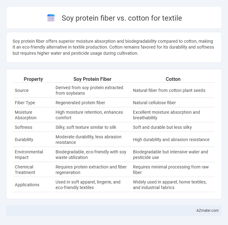 Soy protein fiber vs. cotton for textile - What is The Difference?