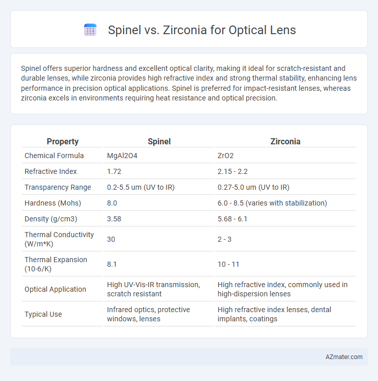 Spinel vs. Zirconia for Optical Lens - What is The Difference?