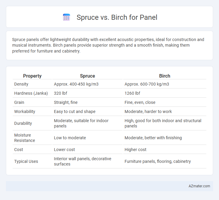 Spruce vs. Birch for Panel - What is The Difference?