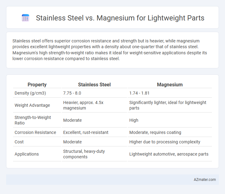 Stainless Steel vs. Magnesium for Lightweight Parts - What is The Difference?