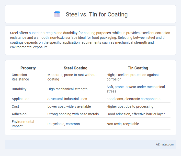 Steel vs. Tin for Coating - What is The Difference?