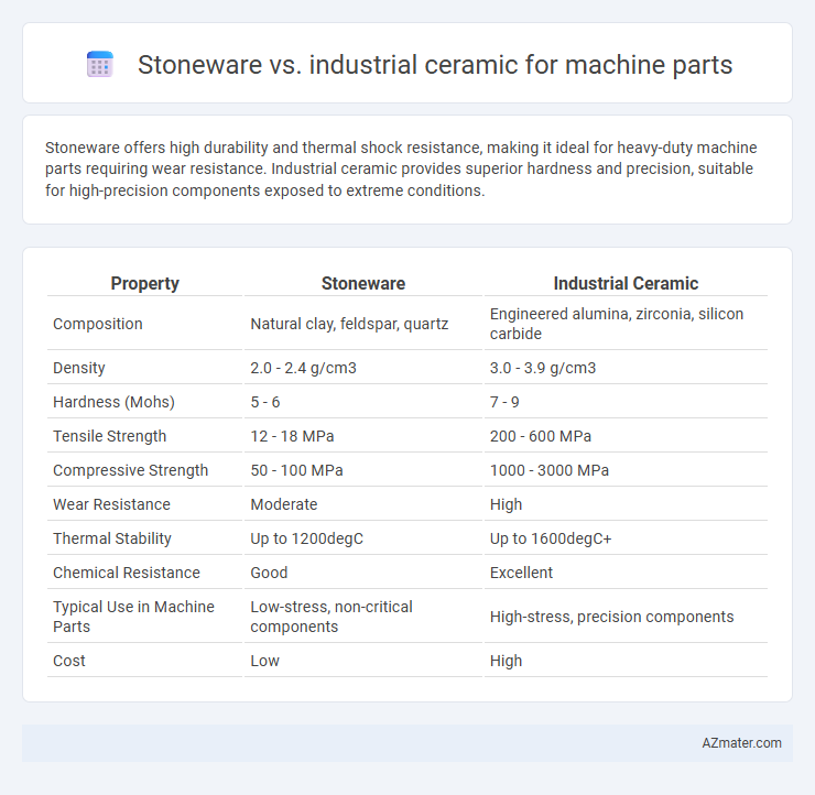 Stoneware vs. industrial ceramic for machine parts - What is The Difference?