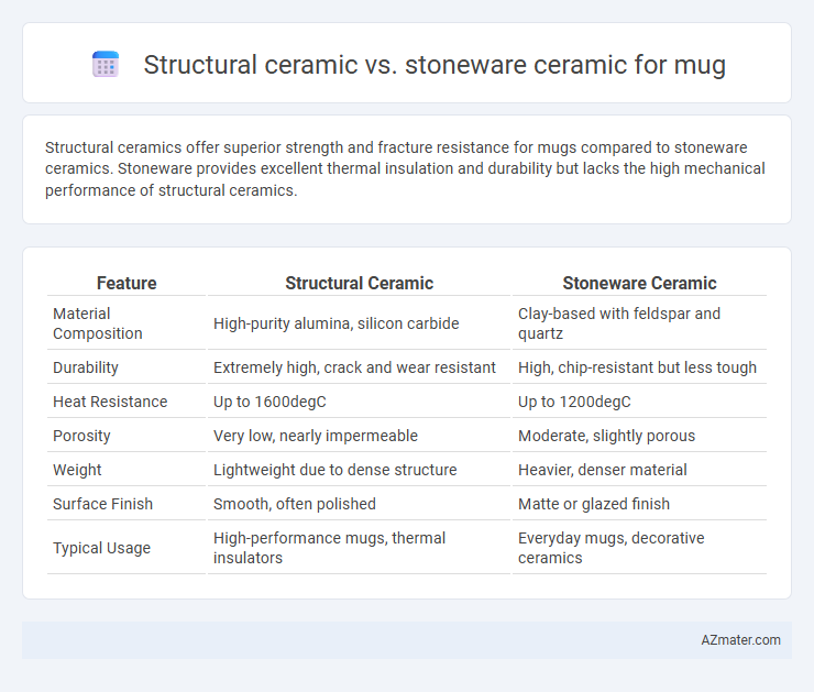 Structural ceramic vs. stoneware ceramic for mug - What is The Difference?