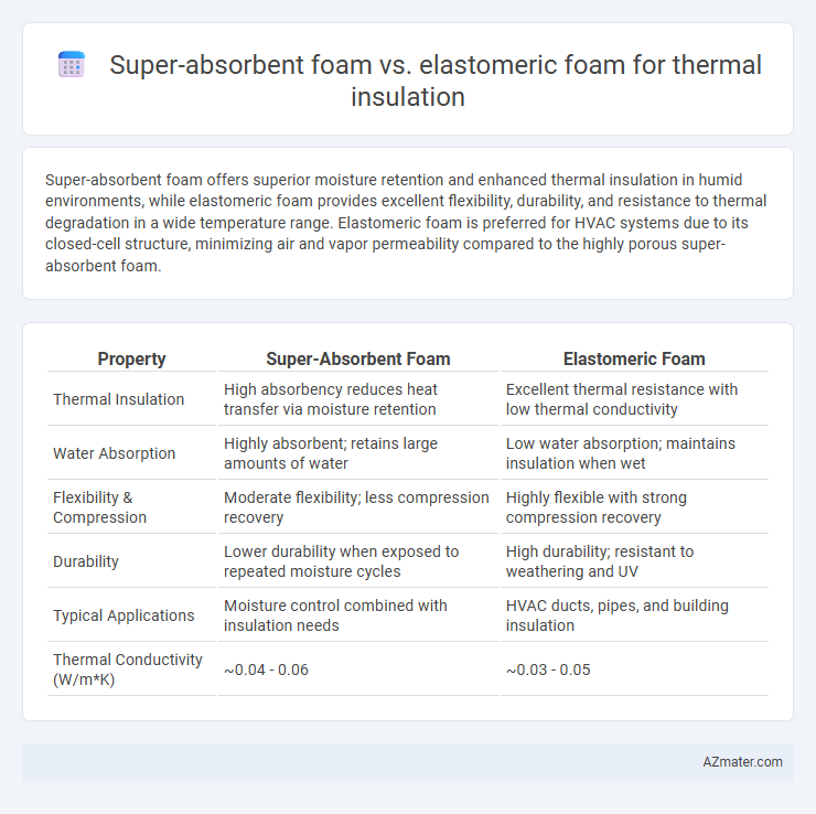 Super-absorbent foam vs. elastomeric foam for thermal insulation - What is The Difference?