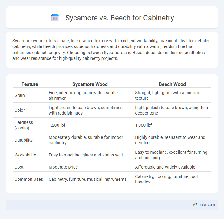 Sycamore vs. Beech for Cabinetry - What is The Difference?