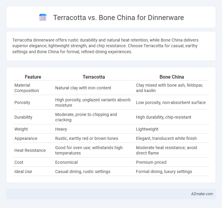 Terracotta vs. Bone China for Dinnerware - What is The Difference?