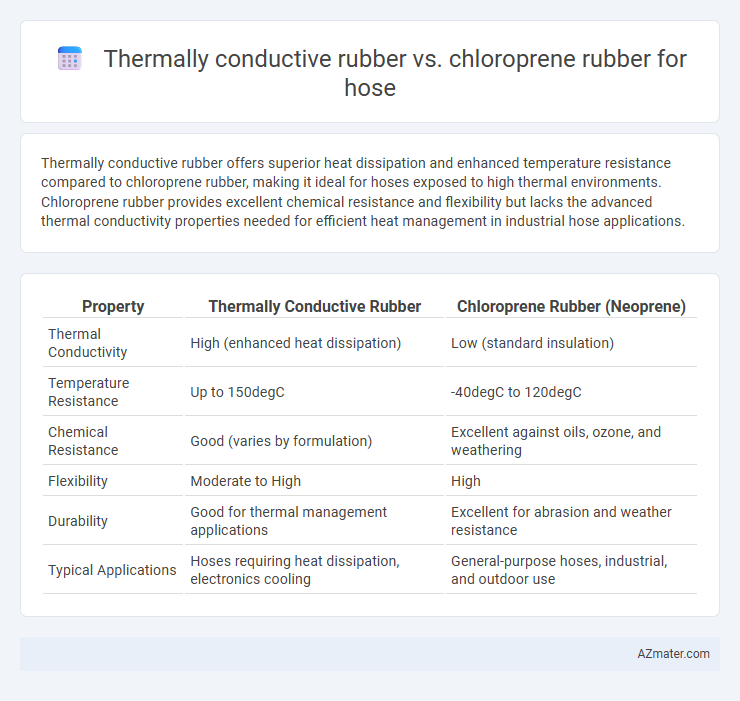 Thermally conductive rubber vs. chloroprene rubber for hose - What is The Difference?
