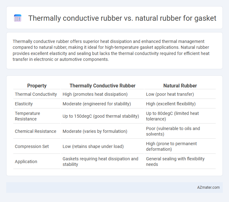 Thermally conductive rubber vs. natural rubber for gasket - What is The Difference?
