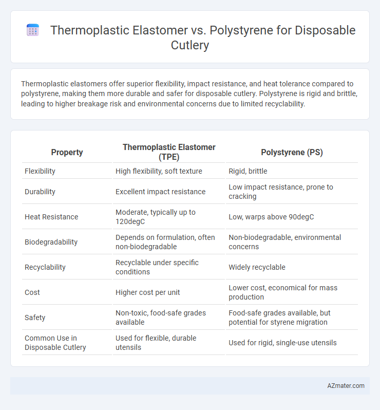 Thermoplastic Elastomer vs. Polystyrene for Disposable Cutlery - What is The Difference?