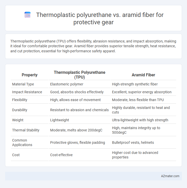 Thermoplastic polyurethane vs. aramid fiber for protective gear - What is The Difference?