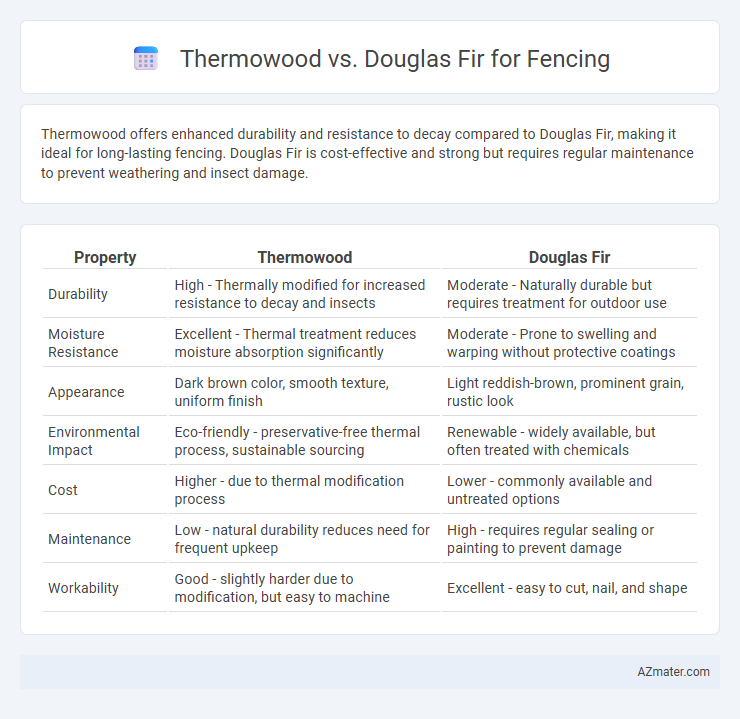 Thermowood vs. Douglas Fir for Fencing - What is The Difference?