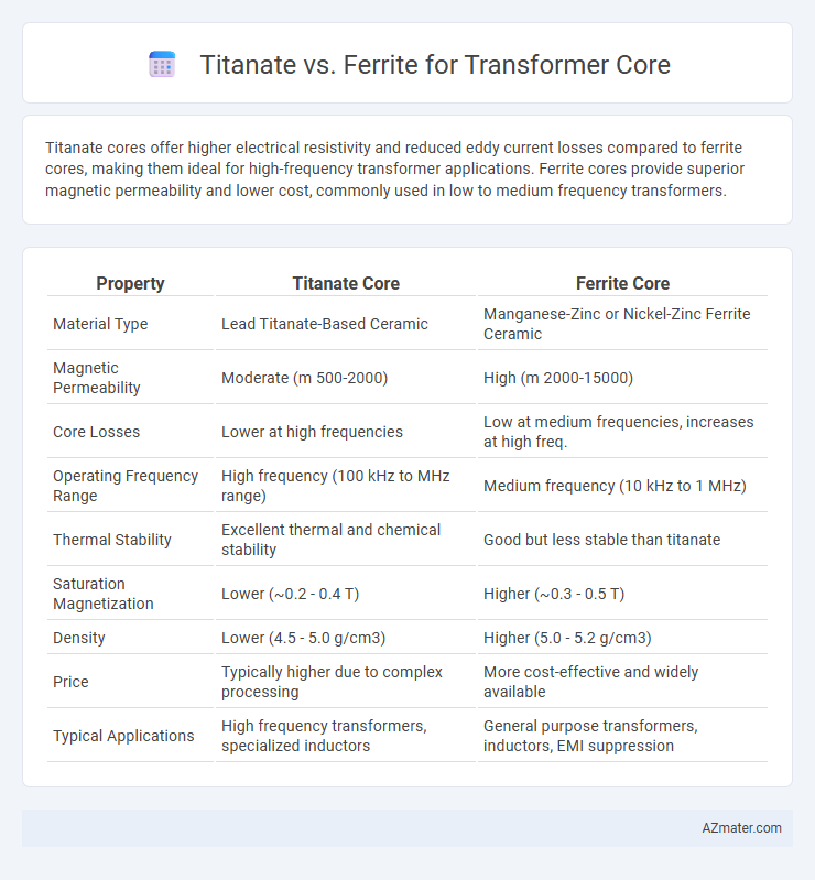 Titanate vs. Ferrite for Transformer Core - What is The Difference?