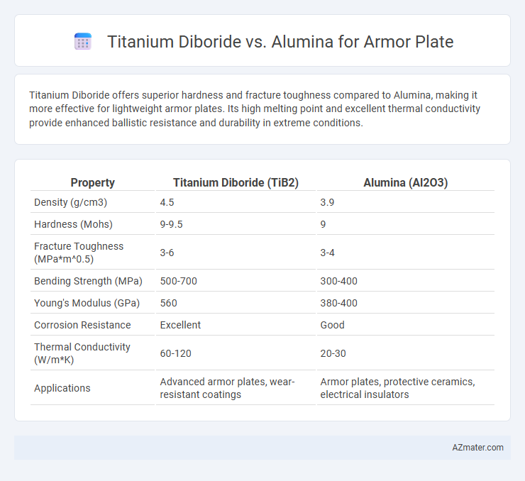 Titanium Diboride vs. Alumina for Armor Plate - What is The Difference?