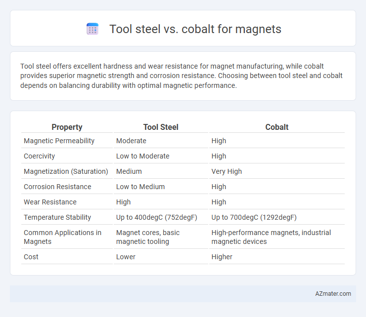Tool steel vs. cobalt for magnets - What is The Difference?