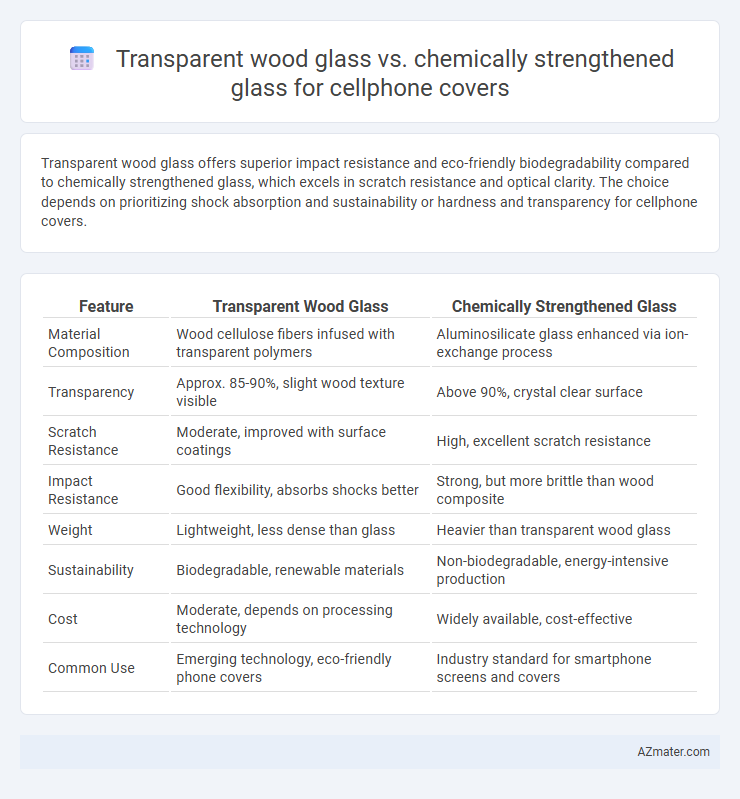Transparent wood glass vs. chemically strengthened glass for cellphone covers - What is The Difference?