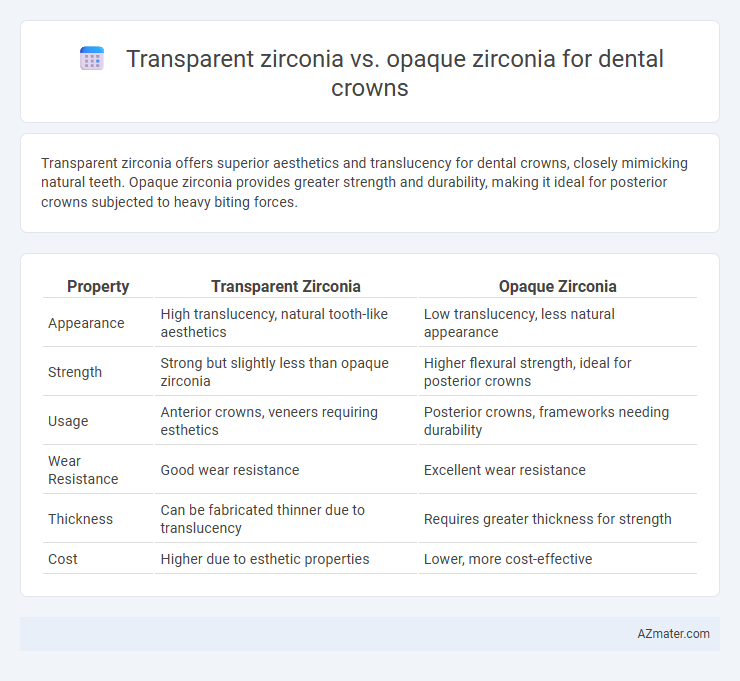 Transparent zirconia vs. opaque zirconia for dental crowns - What is The Difference?