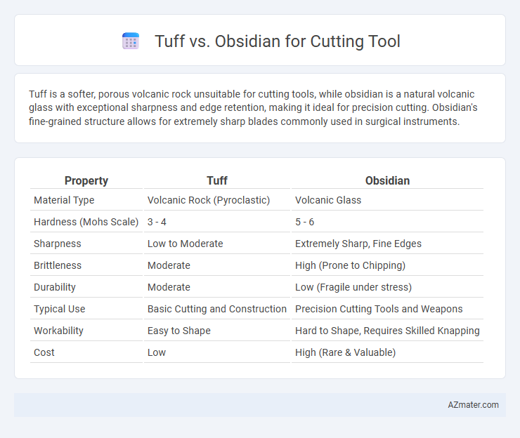 Tuff vs. Obsidian for Cutting Tool - What is The Difference?
