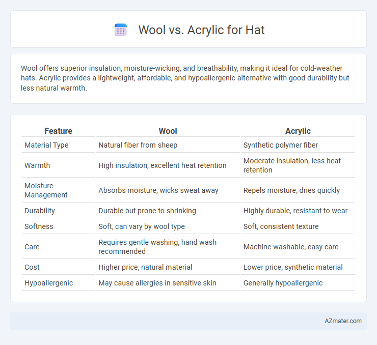 Wool vs. Acrylic for Hat - What is The Difference?