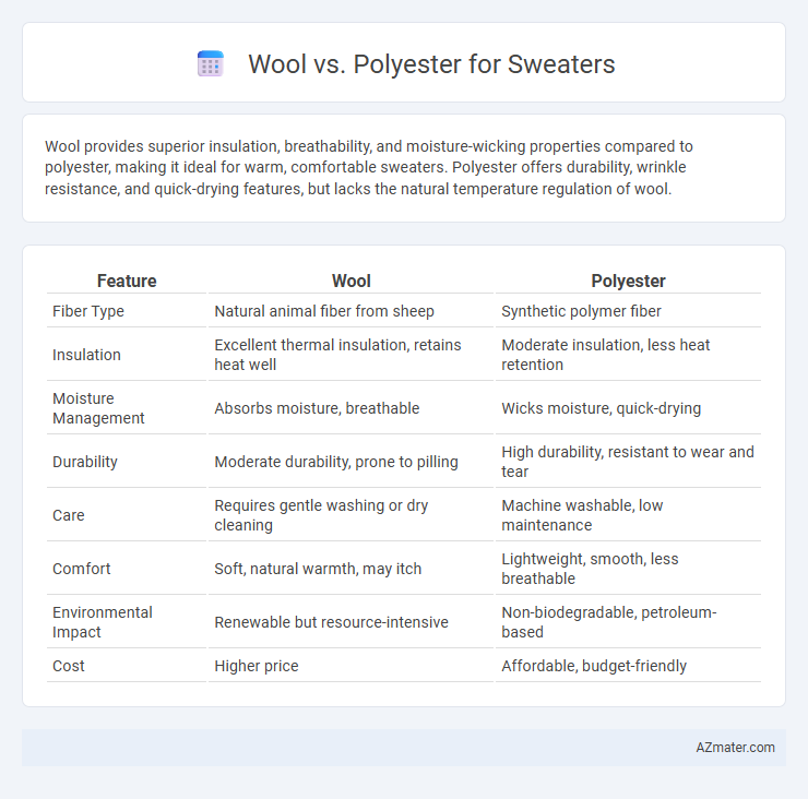 Wool vs. Polyester for Sweaters - What is The Difference?